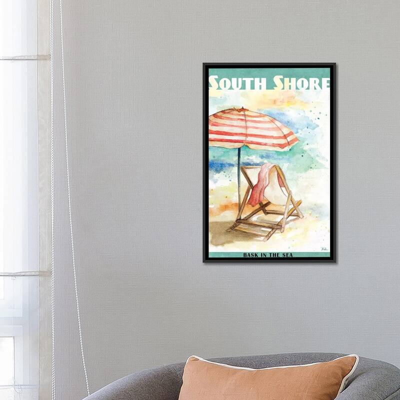 iCanvas "Shore Poster I" by Patricia Pinto Framed Bed Bath & Beyond